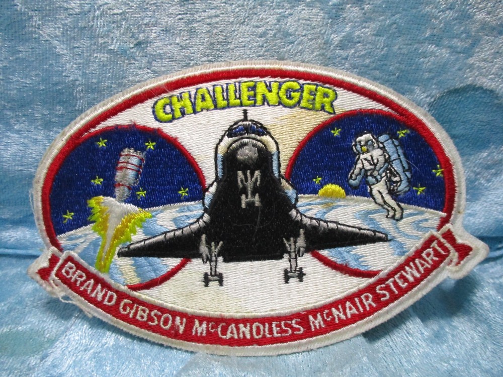 Challenger Space Patch