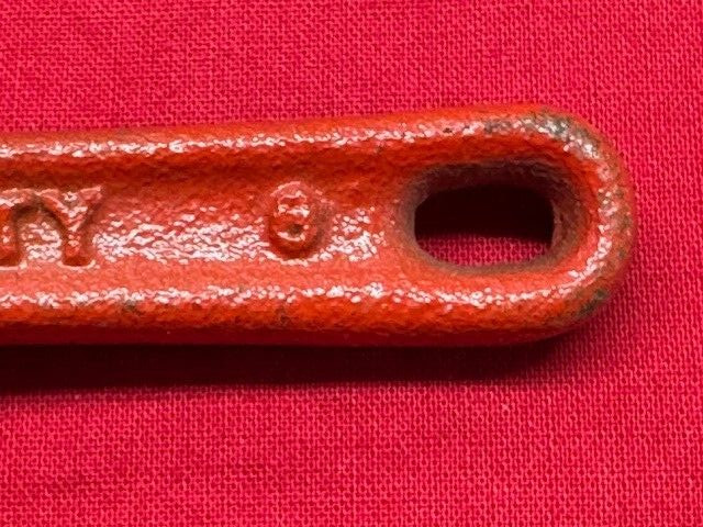 NYE Tool Heavy Duty Offset Pipe Wrench, 6", 3/4" Capacity, Steel Vintage!