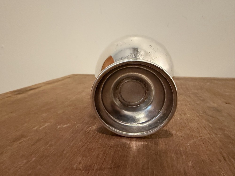 Vintage Silverplate Creamer Pitcher with Handle 3.5"