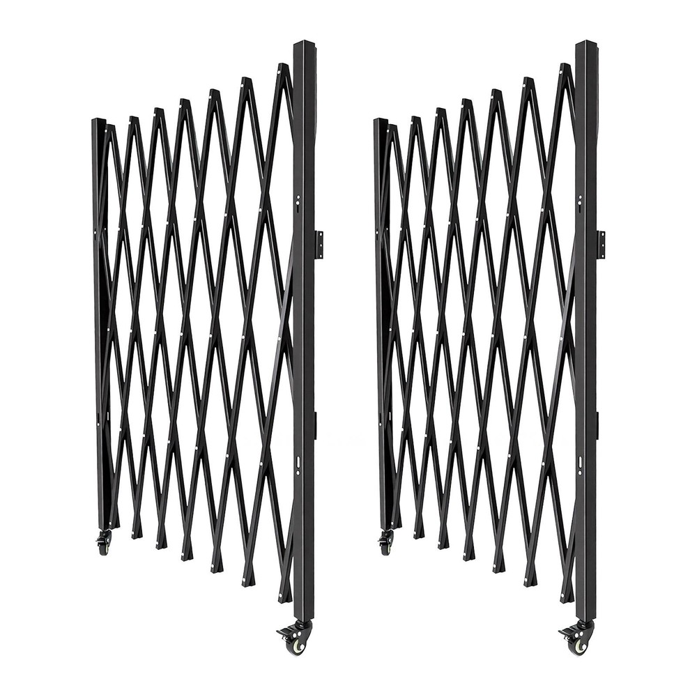 Double Folding Security Gate for Entry Security, Garage, Warehouse & Pool