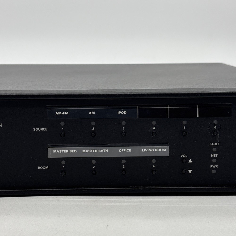 Crestron 4 Room Audio System PAMPI-4X100 Untested NonWorking As-Is ￼