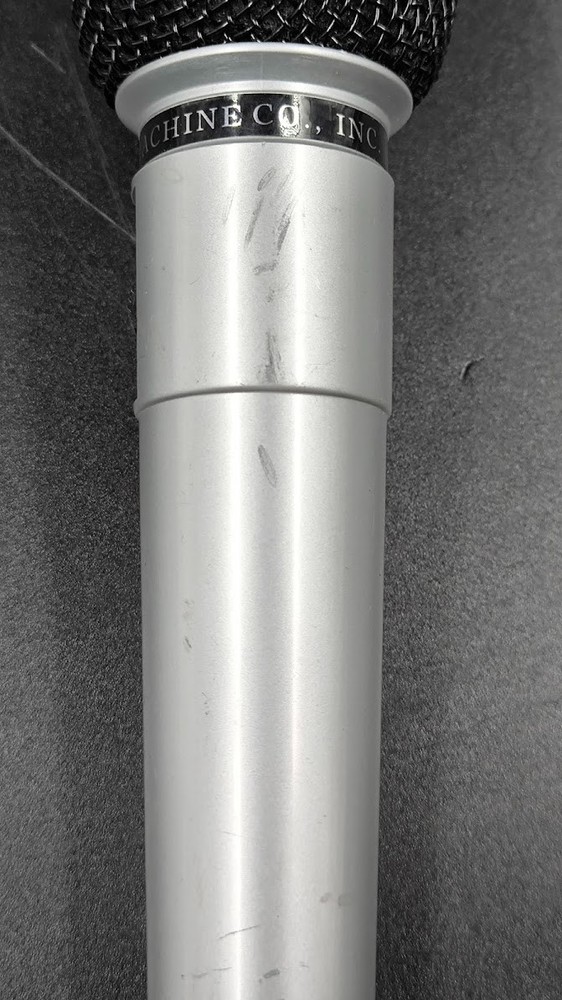 The Singing Machine Co. INC Microphone Used Working Silver