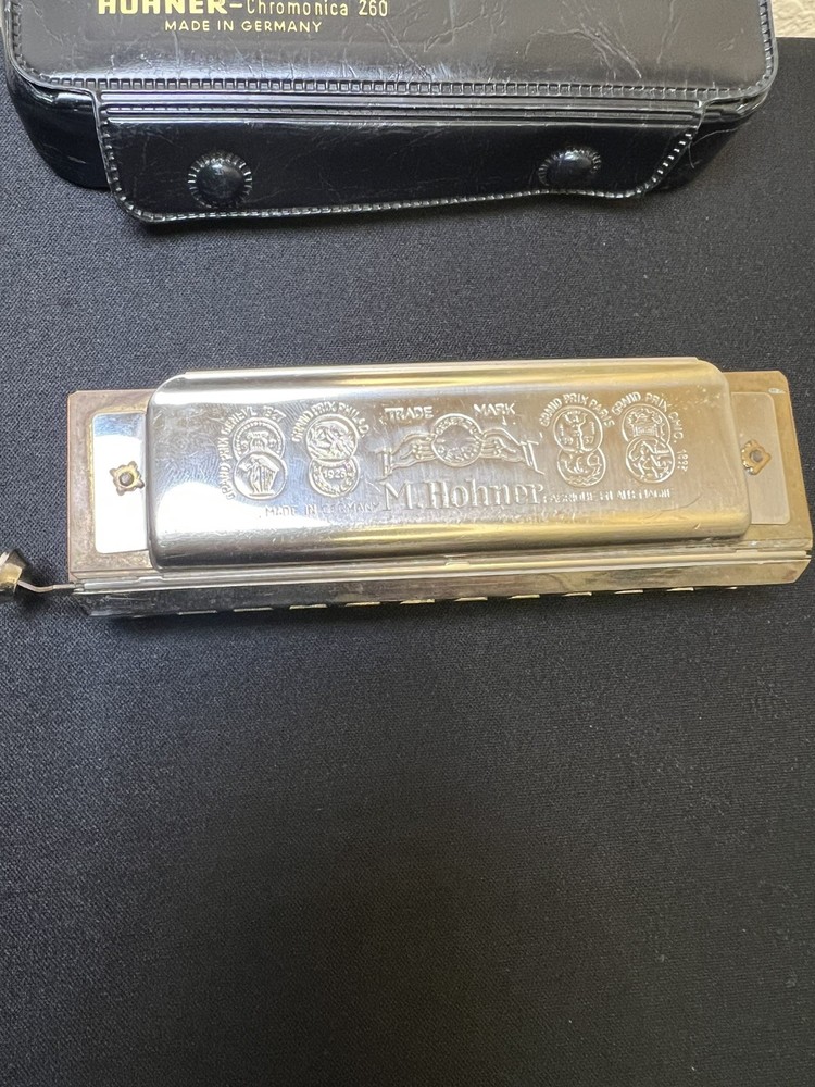 Vintage M. Hohner The Chromonica Germany Harmonica Grand