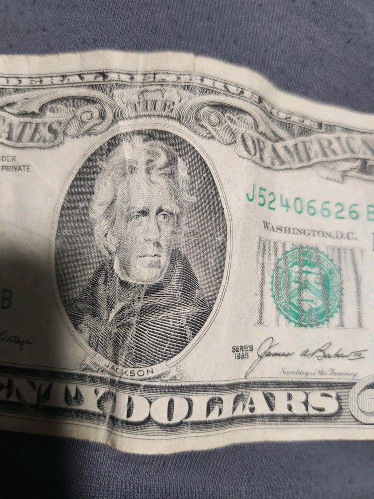 1985 Twenty Dollar Bill