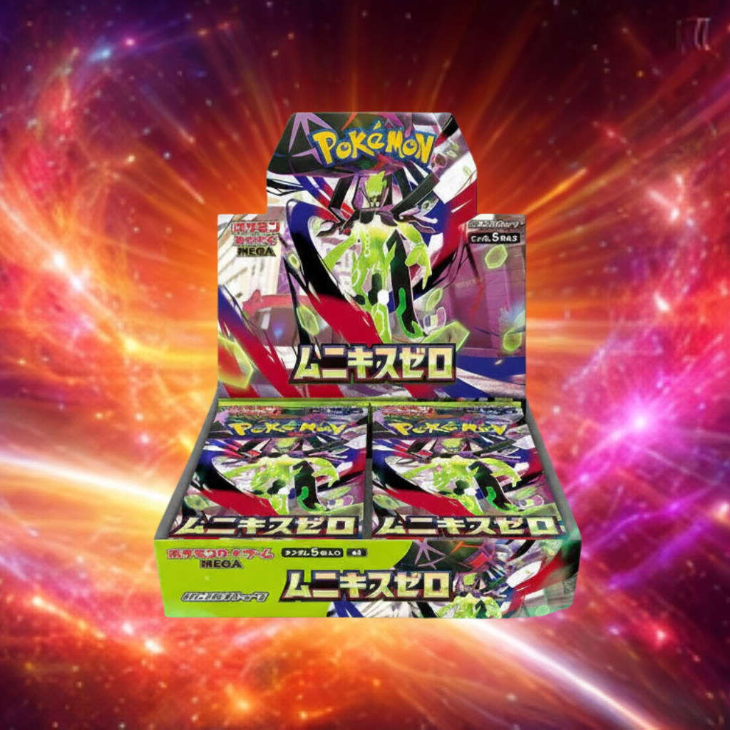 Munikis Zero M3 Nihil Booster Box Japanese Pokémon with Shrink US SELLER