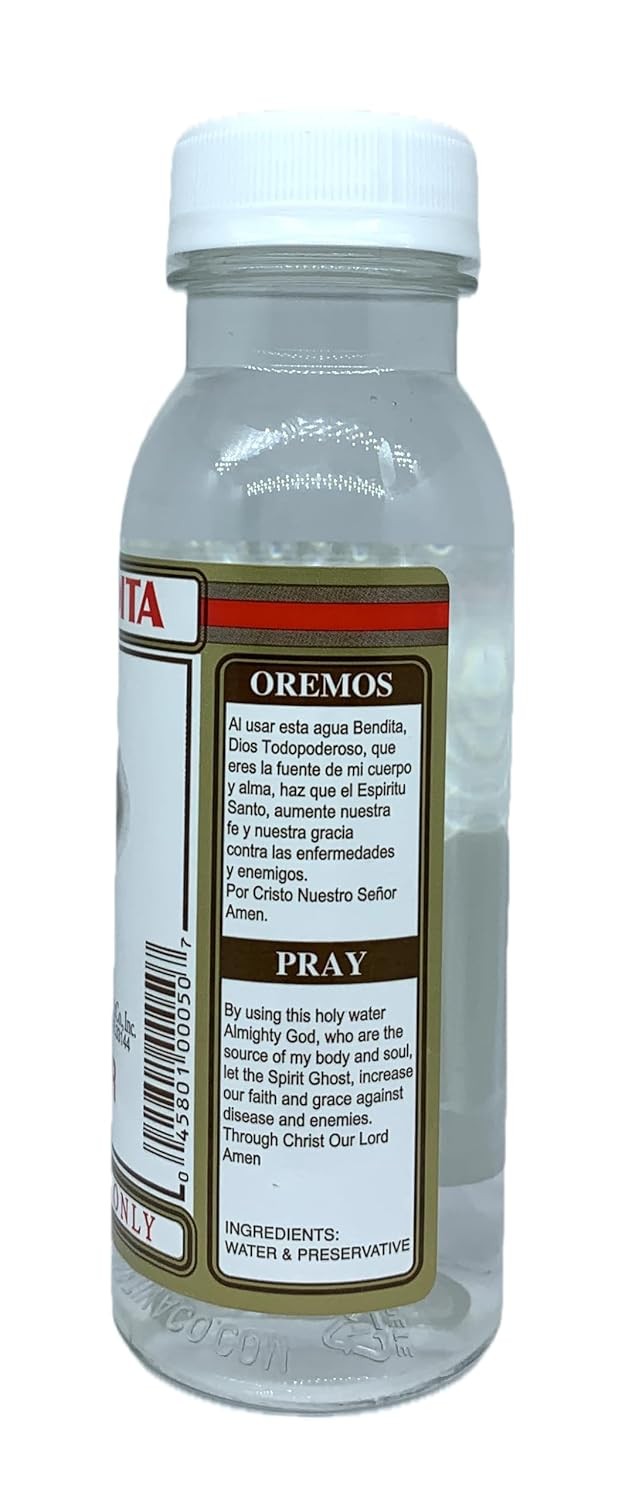 Crusellas Agua Bendita (Holy Water) 8 Fl. Oz.