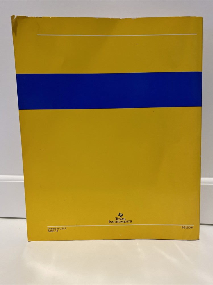 Vtg Texas Instruments Military Linear Circuits Databook 1992 620 pgs EUC