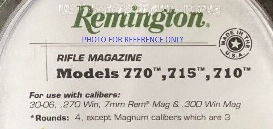 Remington 770 710 Magazine LONG ACTION 30.06-270-300-7mm . 4 RDS NEW OEM #19635