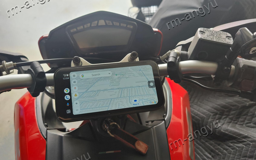 Motorcycle GPS Navigation Wireless Portable Carplay/Android Waterproof