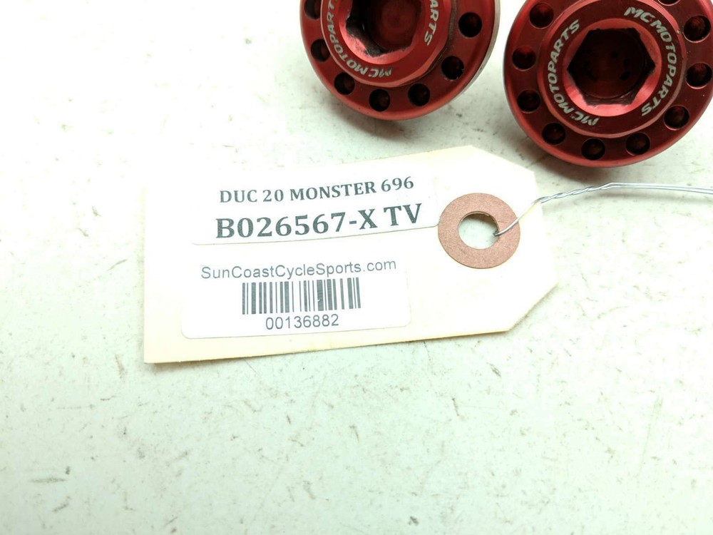10 Ducati Monster 696 Frame Sliders Set