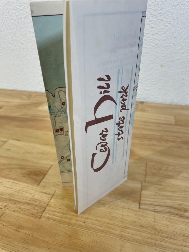 Used Cedar Hill State Park Map