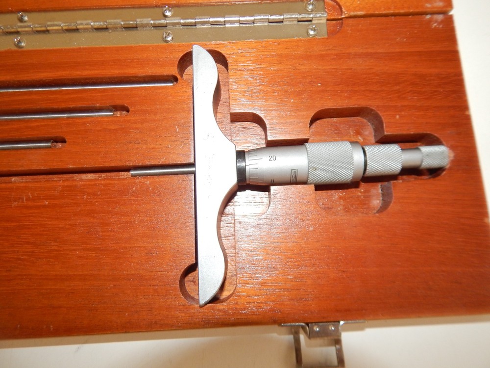 ^^ FOWLER 0-6" DEPTH MICROMETER (SBH31)