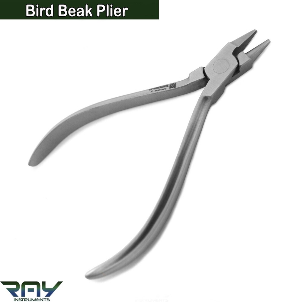 Dental Bird Beak Angle Plier Orthodontic Wire Bending Loop Forming Pliers