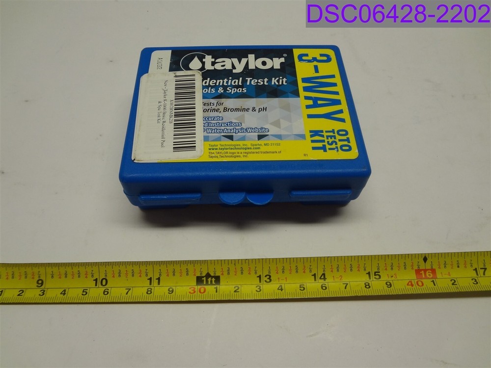 Taylor Technologies Residential OTO 3-Way Test Kit