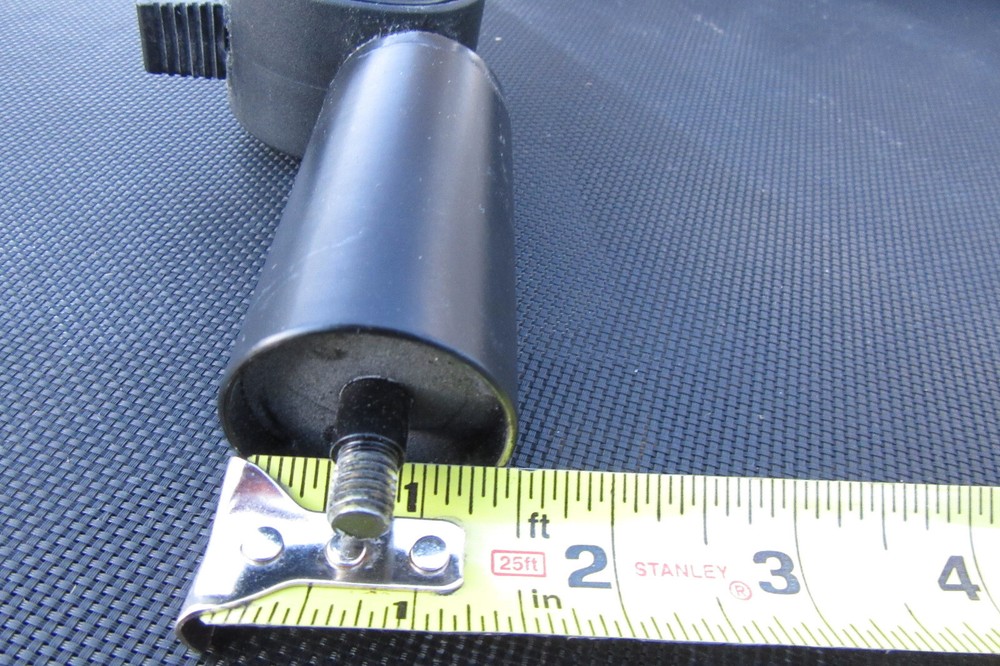 Adjustable Base Bed Leg with Locking Caster 9" for Sleep Number tempurpedic