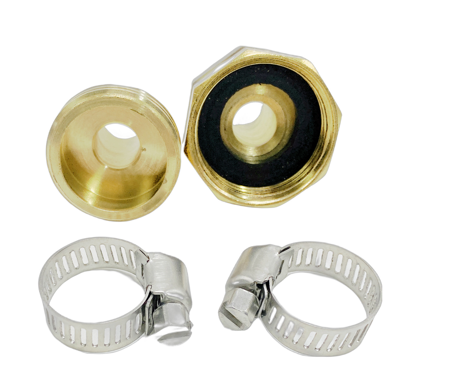 3/8 Inch Garden Brass Mender End Repair Kit Hose Connector