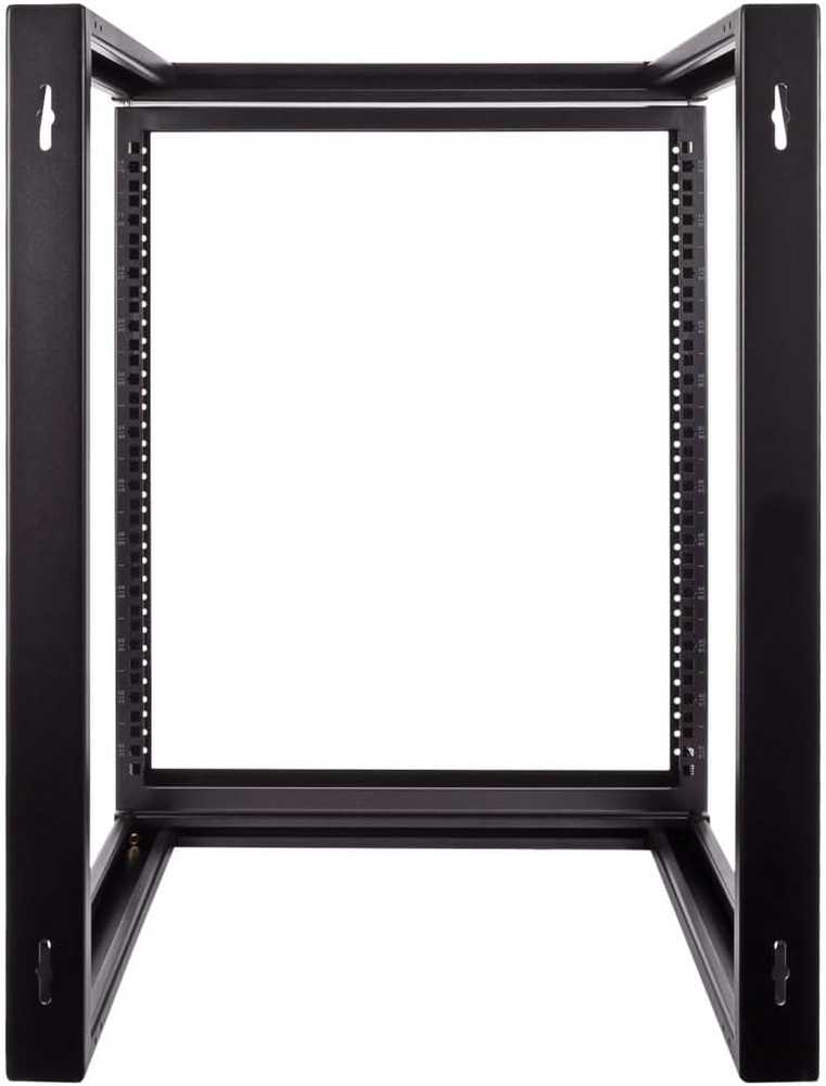 12U Open Frame Server Rack for 19" IT Network Equipment & A/V Devices, Free Stan