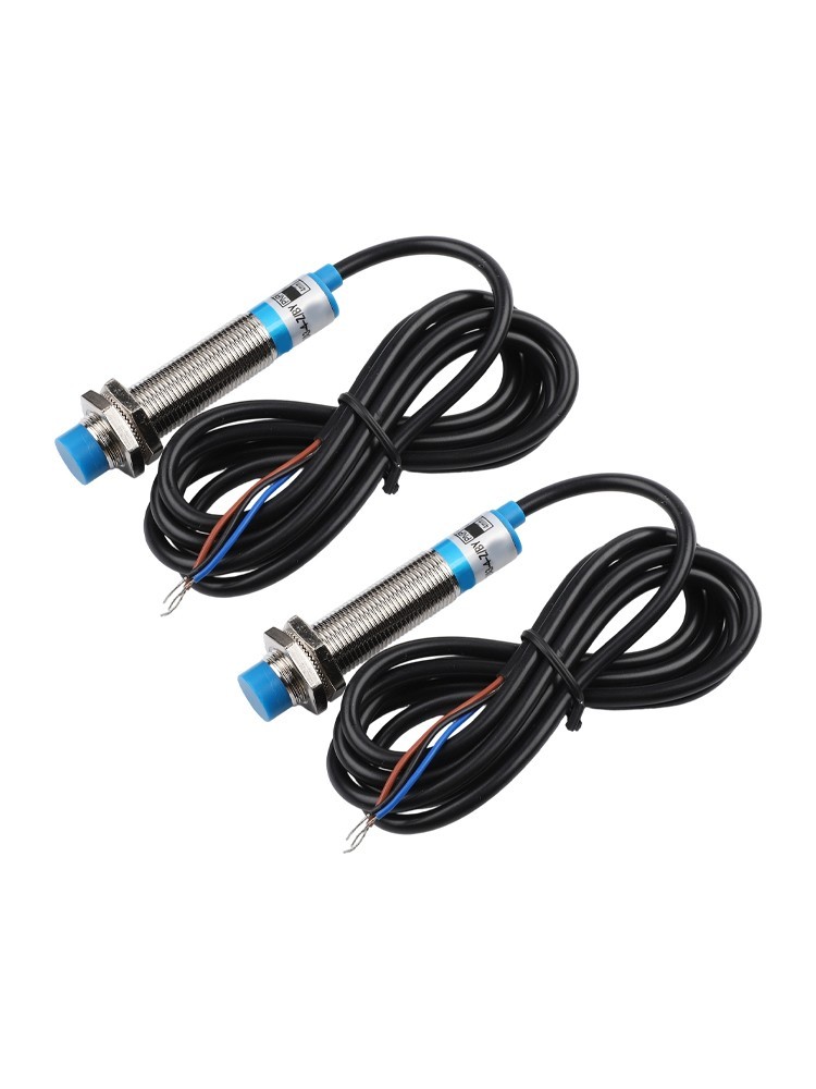 Two pcs LJ12A34ZBY Inductive Proximity Sensor Switches for Electronic Controls