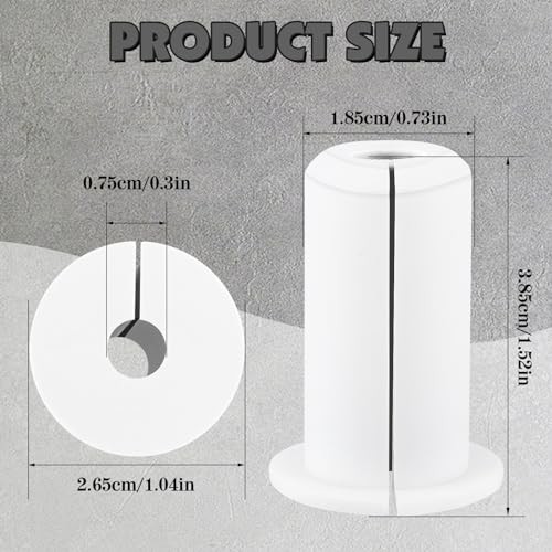 4 Pcs Starlink Wall Grommets for Cables Mount White Mini Internal Aa White