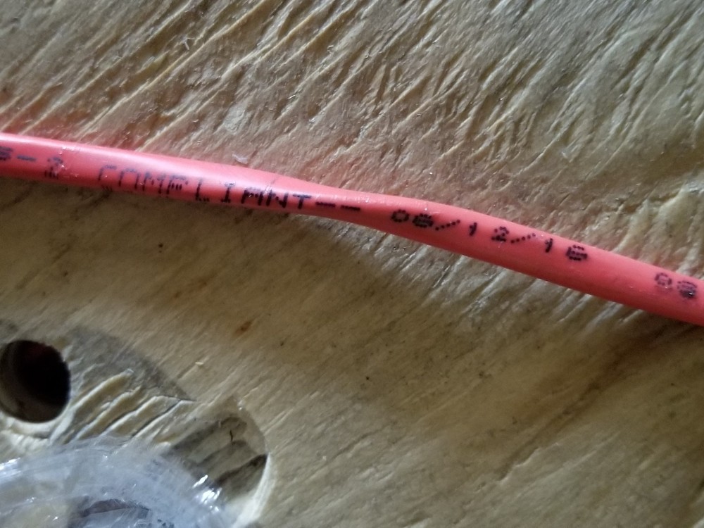 CSC 250017 14/2C Solid Unshielded Riser Fire Alarm/Communication Cable Red/100ft