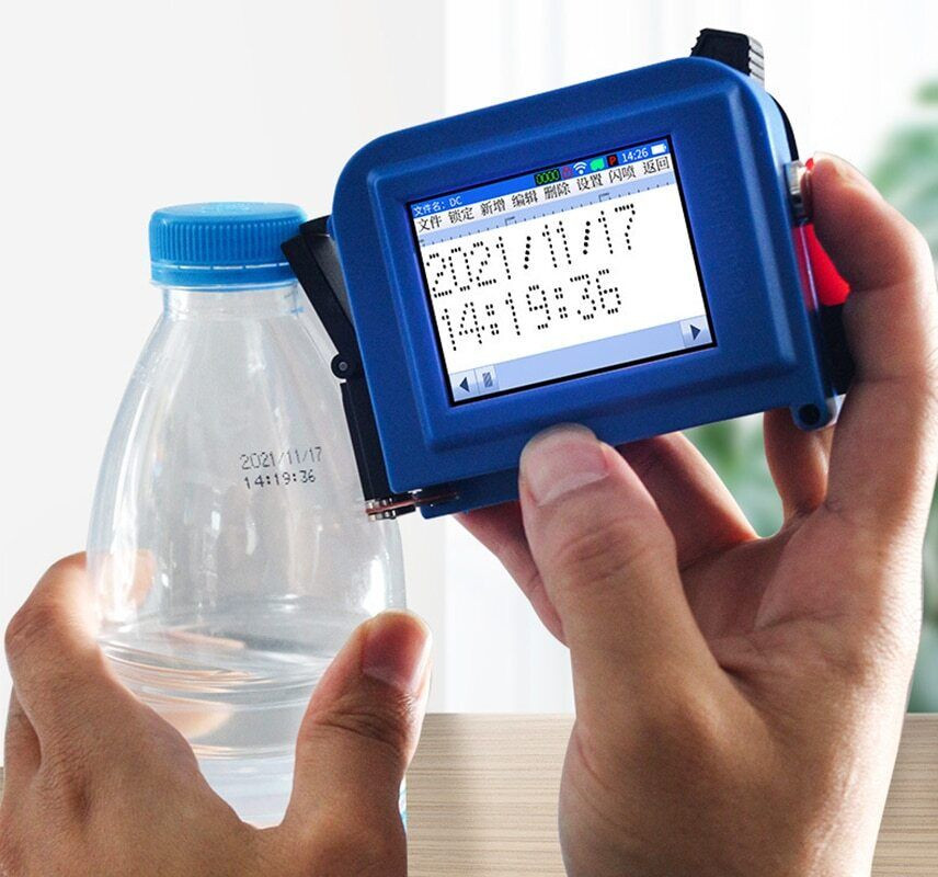 Smart Inkjet Printer Mini QR code Date Packaging Bag Bottle Cap Inkjet Printer