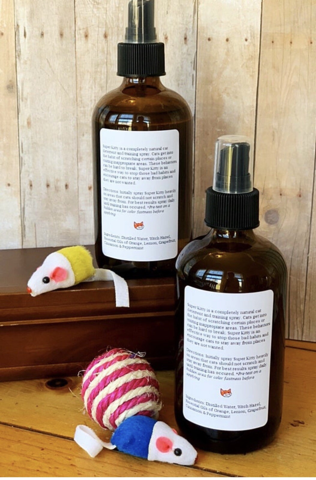 FMN Natural Cat Deterrent Spray. Cat Scratch Furniture Protection. Cat Repellent