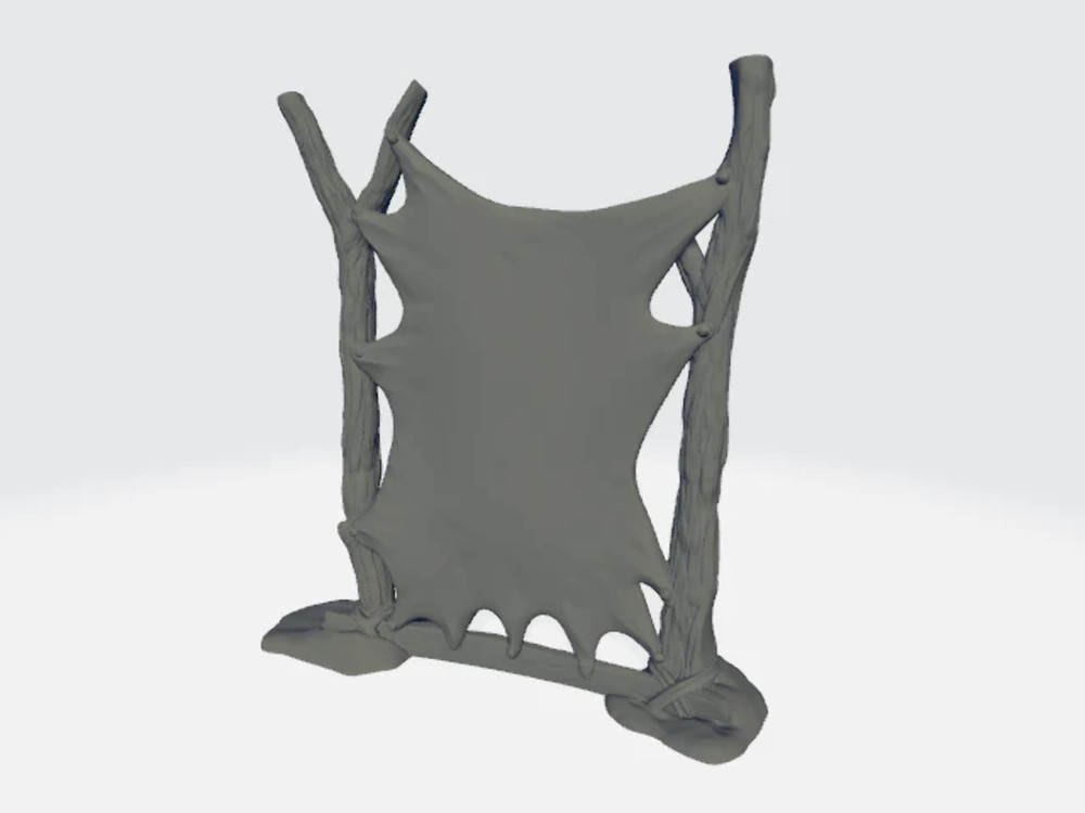 StoneAxe Miniatures - Hide Drying Rack