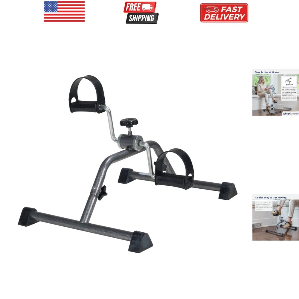 Pedal Exerciser, Silver Vein Finish