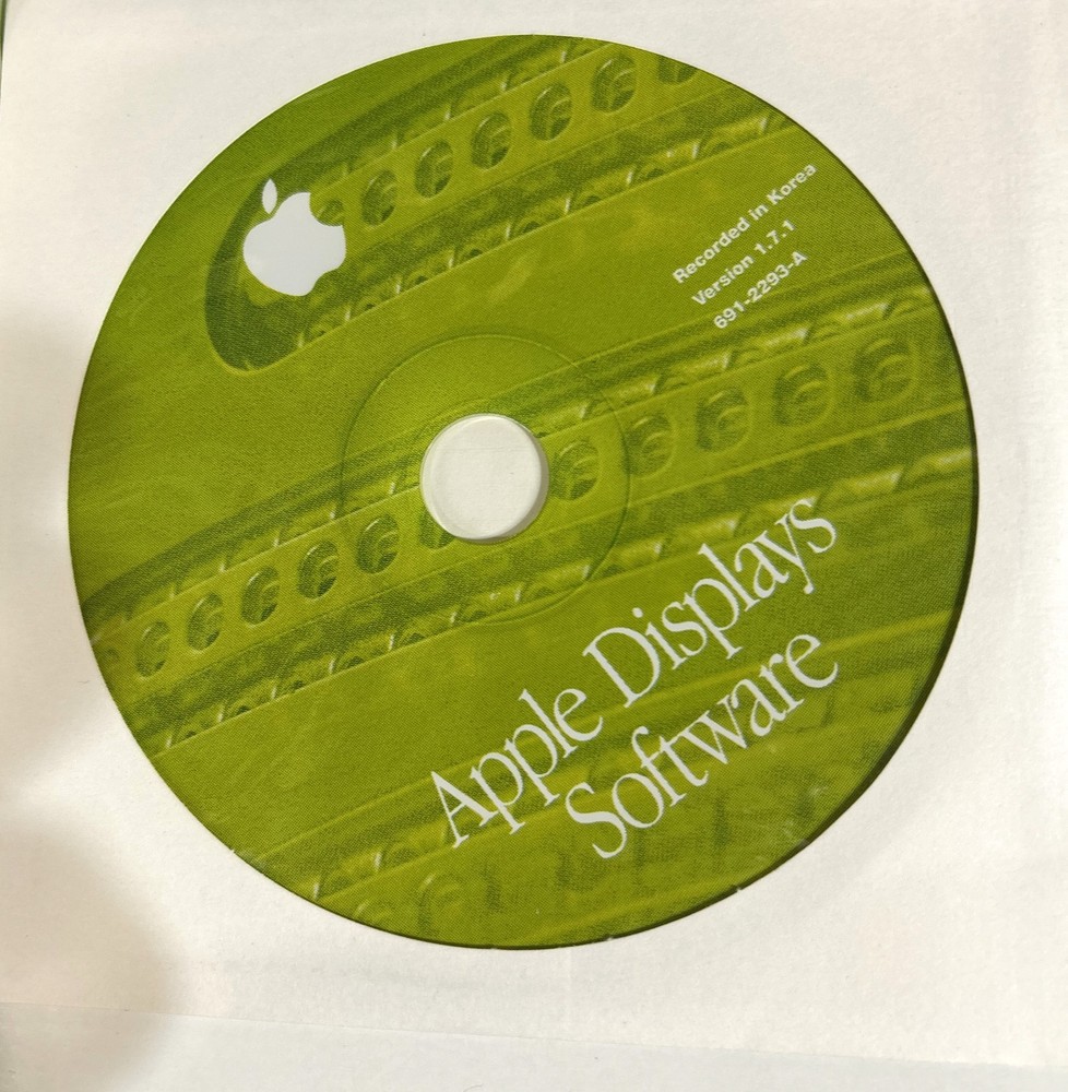 Apple Studio Display Setup Manual & Software