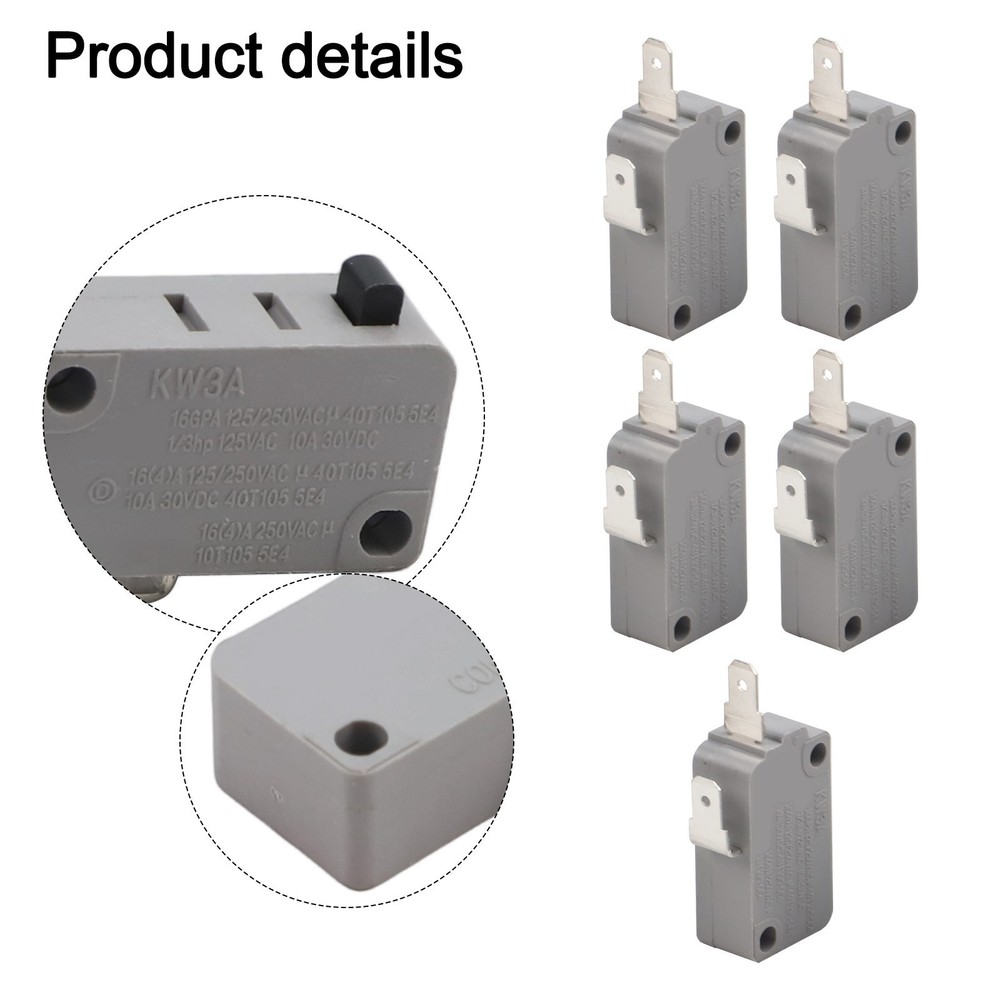 KW3A limit switch for kitchen appliances closer functionality