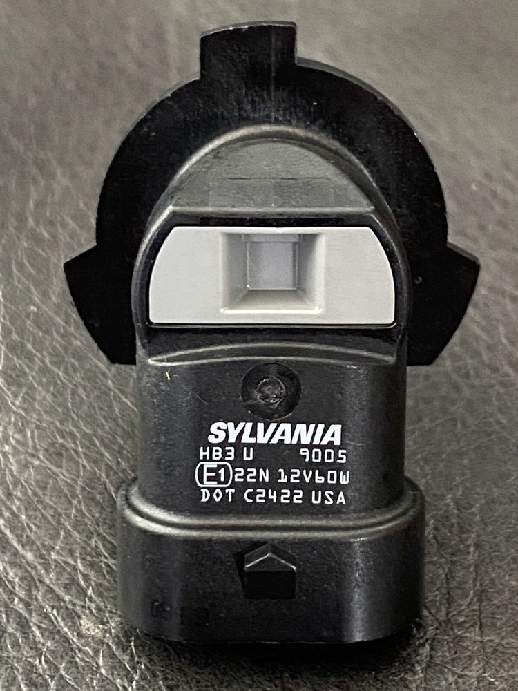 9005 Headlight Bulbs Sylvania Basic HB3 U (12V, 60W) Bright TWO in Bulk Package