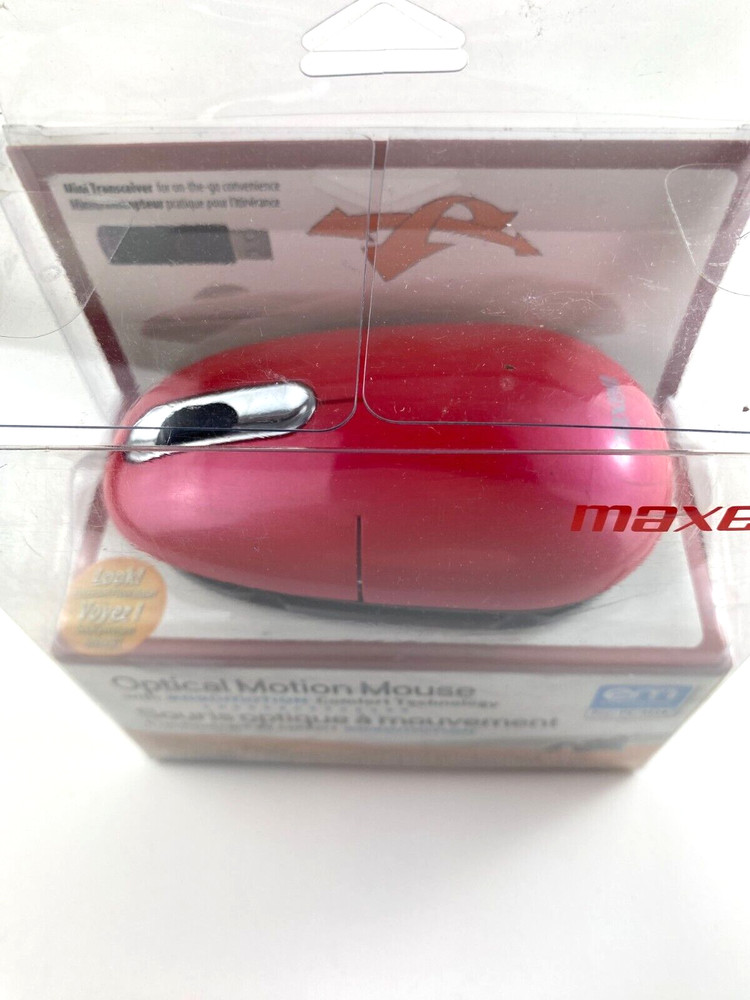 Ergomotion Optical Motion Mouse Maxell