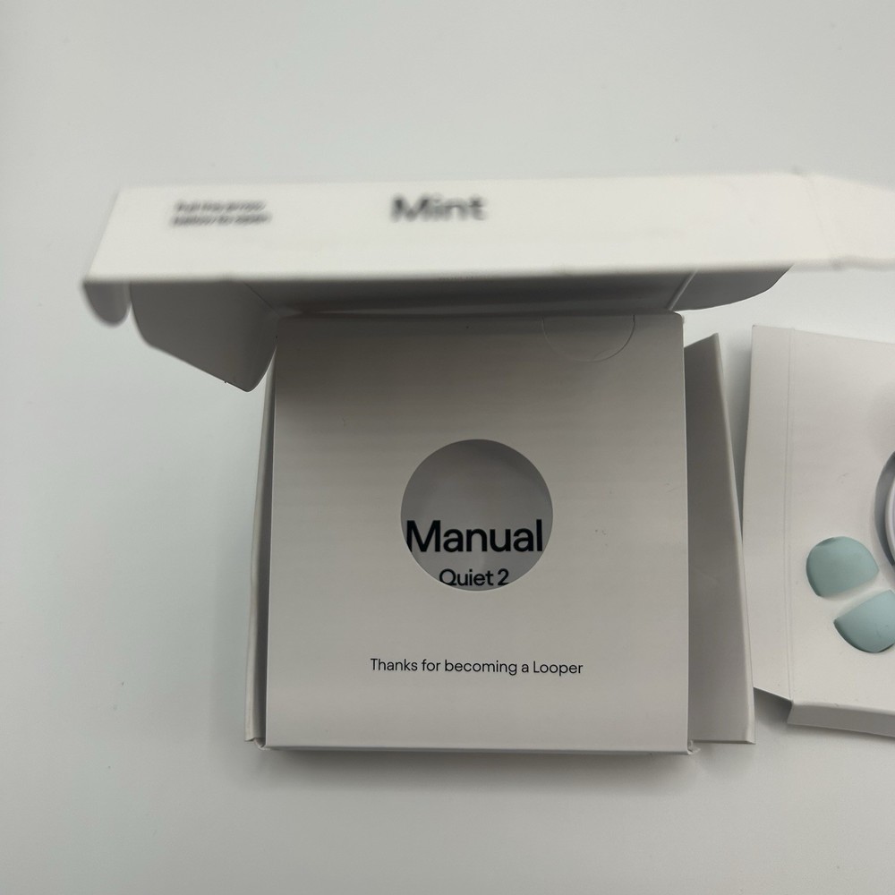 Loop -Quiet 2 - Mint - Ear Plugs - Everyday Noise Relief