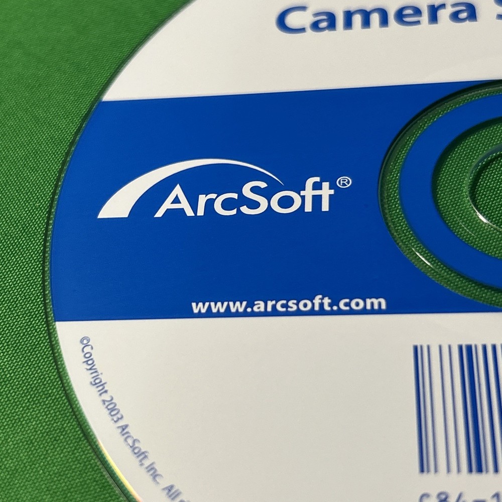 ARCSOFT Camera Suite 1.3 Disk Mac/Windows CD-ROM DISC ONLY ( 2003)