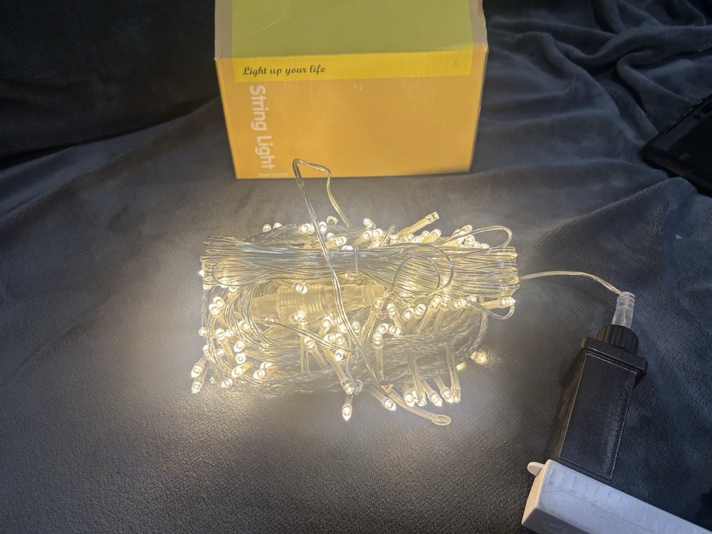 String Light With Flexible LED Lights (warm White)