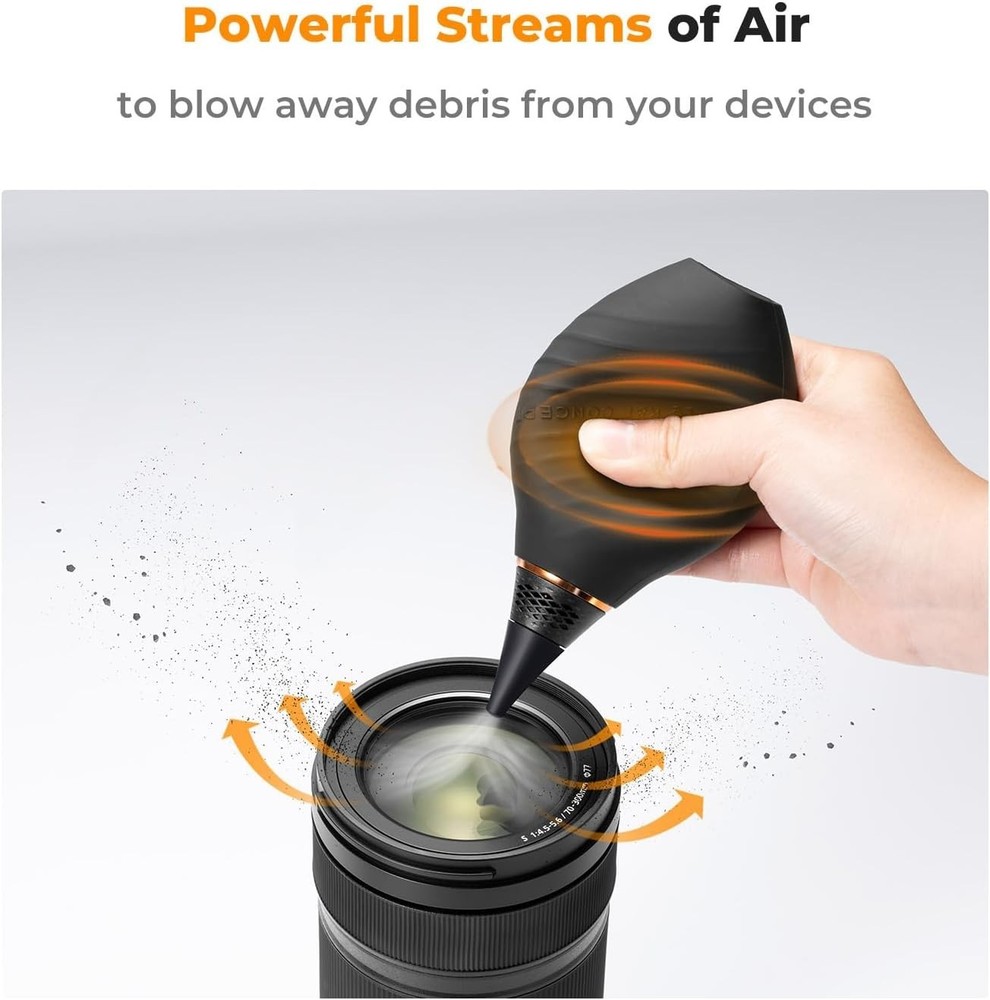 Camera Lens Cleaning Set with Air Blower
