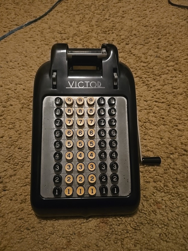Victor Antique Adding Machine