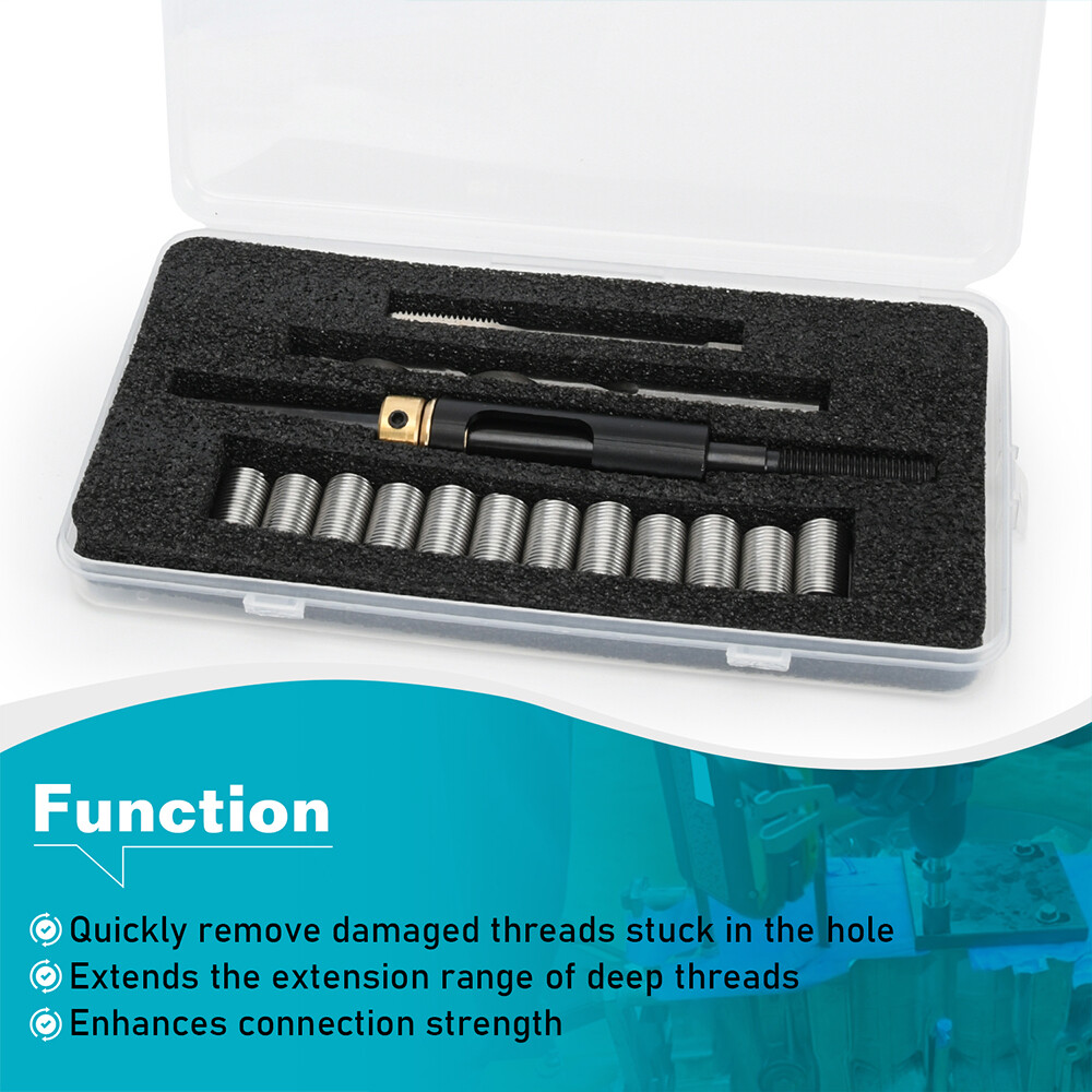 M11x1.5 Head Bolt Thread Repair Kit 35119s For Honda Toyota Hyundai Kia Isuzu