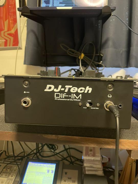 DJ-Tech DIF-1M MIXER SCRATCH operation confirmed used Japan