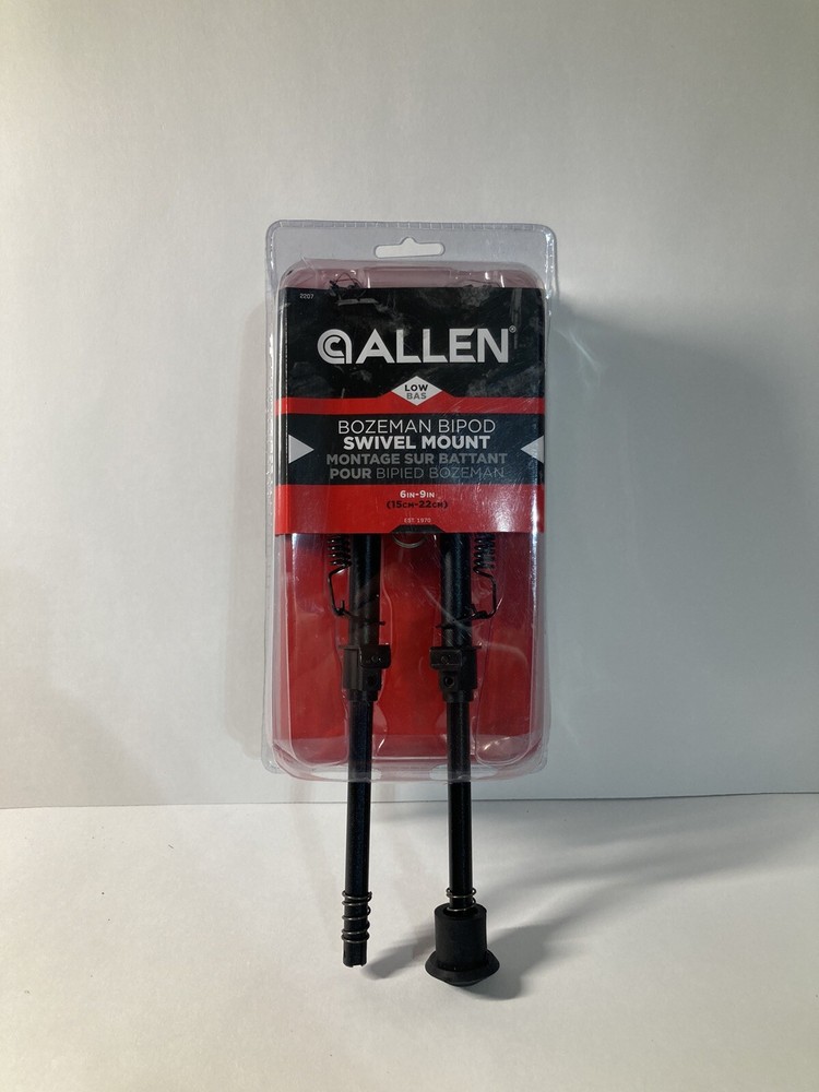 Allen Bipod Rail Mount Adjustable height folding legs “MISSING LEG BOOT”