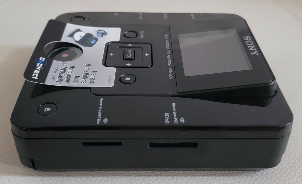 SONY DVDirect VRD-MC6 Multi-Function DVD Recorder w/ 2.7" Screen+AVCHD Recording