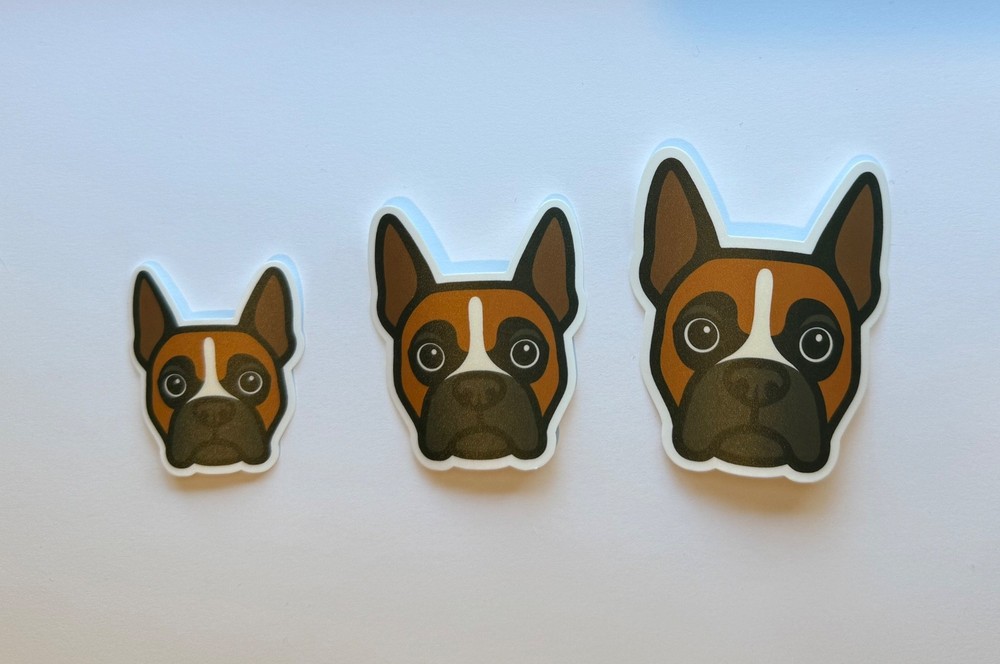 Boxer Dog Sticker