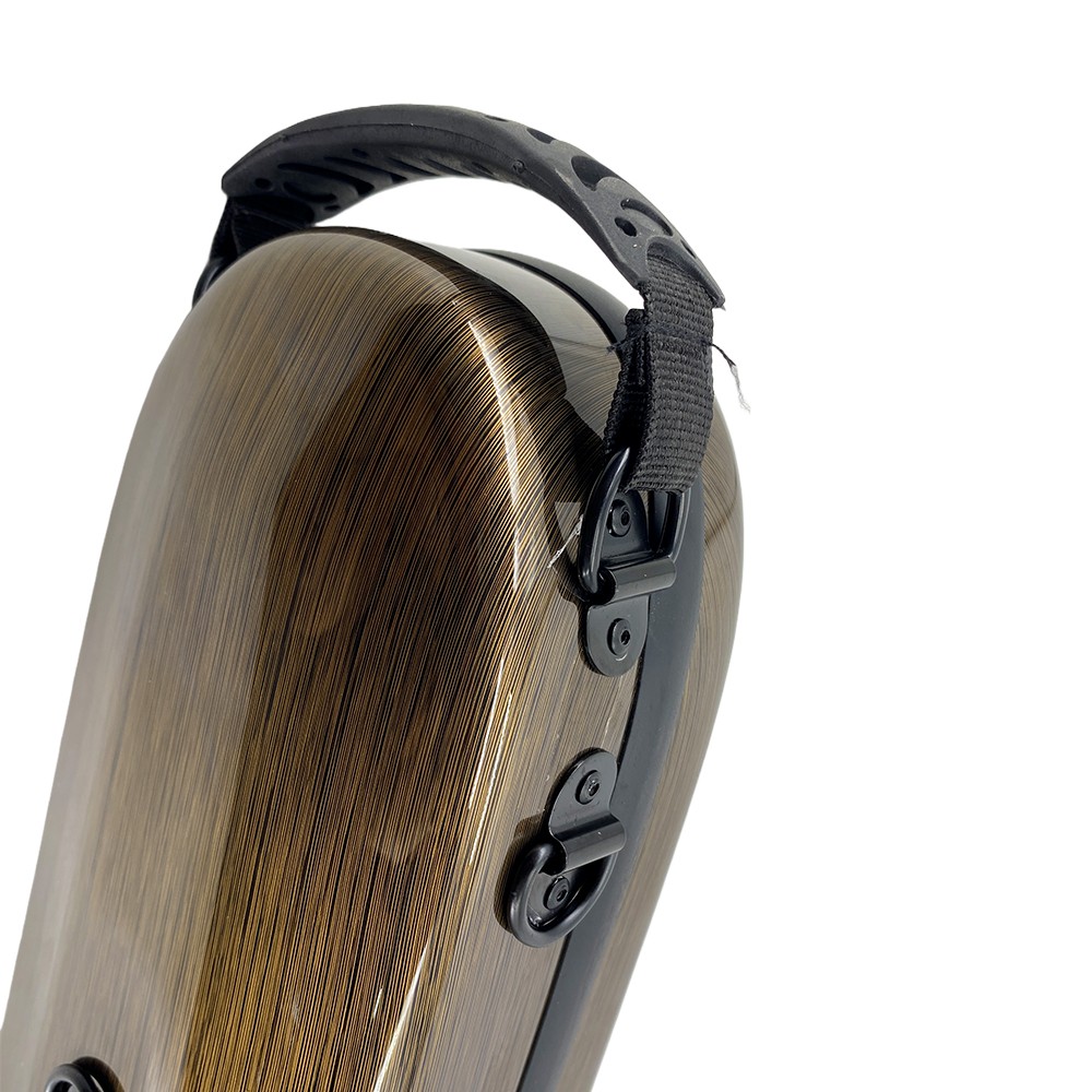 Violin Case 4/4 hard shell Carbon fiber Lightweight Triangle case with Backstrap