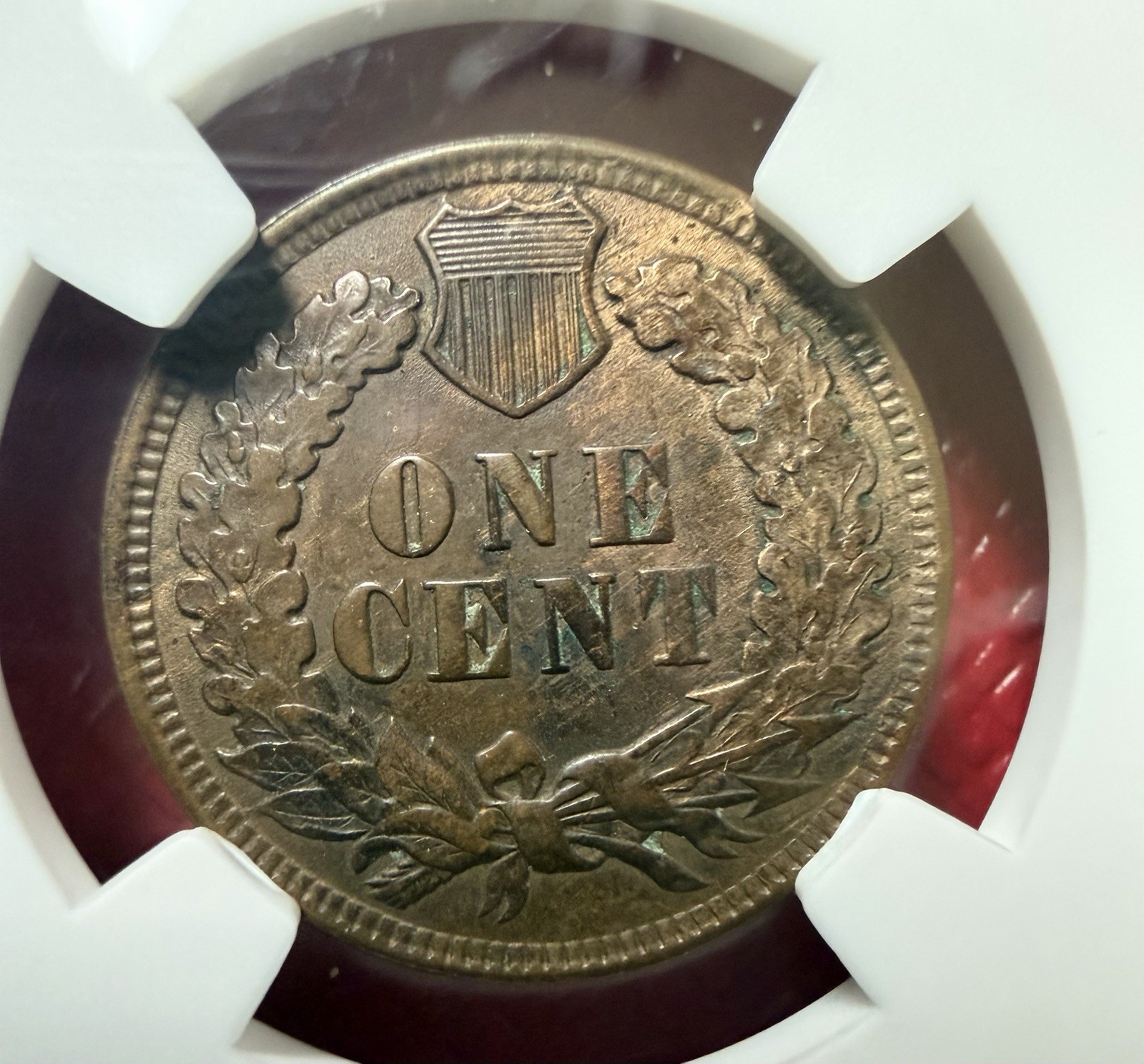 🪙 1899 Indian Head Cent – NGC AU55 BN (Lambert Collection) Collectible Coin