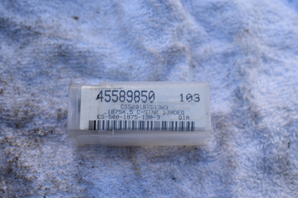 PAT 1/2 W 3/16 Solid Carbide Stop Countersinks 100° 36-716