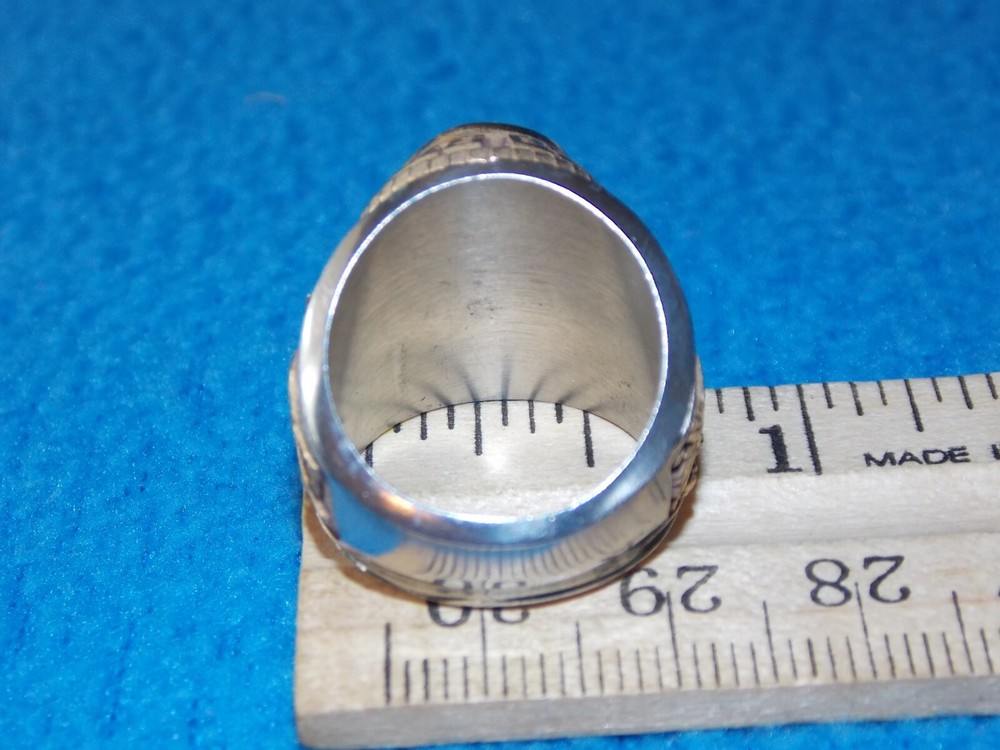 VINTAGE - US ARMY DRILL SERGEANT RING - SIZE 12.25 - NOS - ALPHA BRAND