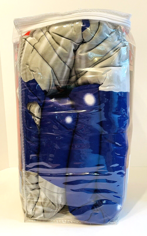 Dream Big Astronaut Space Twin Full Comforter Set - Includes Comforter & Sham