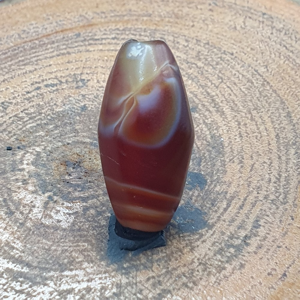 Middle Eastern Yemeni Anitique Agate Natural Pattern Bead