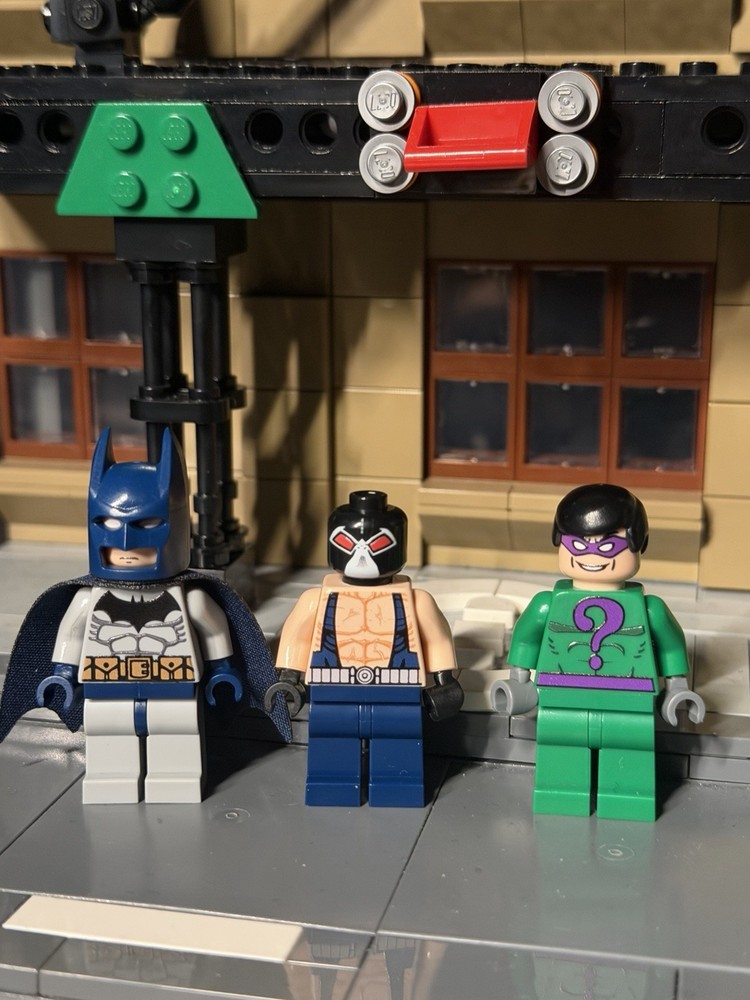 Lego Batman 7787 Bundle - Riddler, Bane & Batman Bundle Uv Custom Figures