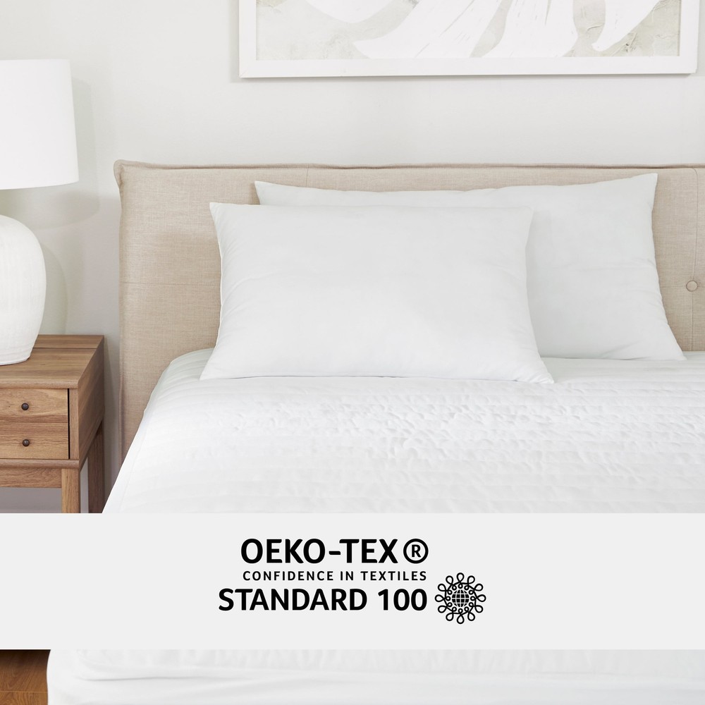 2-Pack Plush Bed Pillows Set Standard/Queen